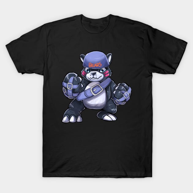 bearmon fanart T-Shirt by DigiTeeshrit